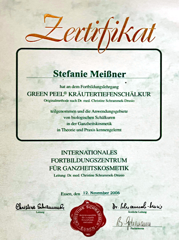 Zertifikat 1