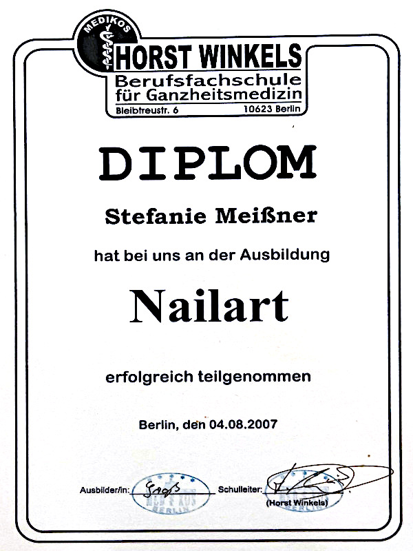 Zertifikat 9